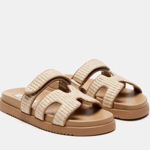 Steve Madden Mayven Natural Raffia